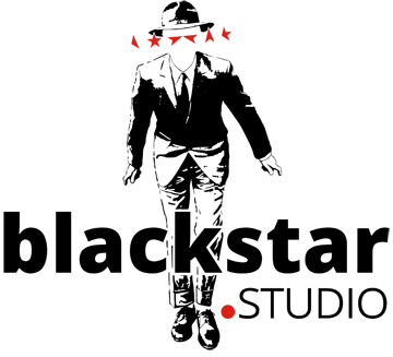 blackstar.STUDIO Logo by Steve Stachini Bowie Art